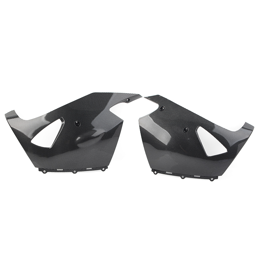 2 Pcs Carbon Fiber Lower Bottom Oil Belly Pan Fairing For Kawasaki