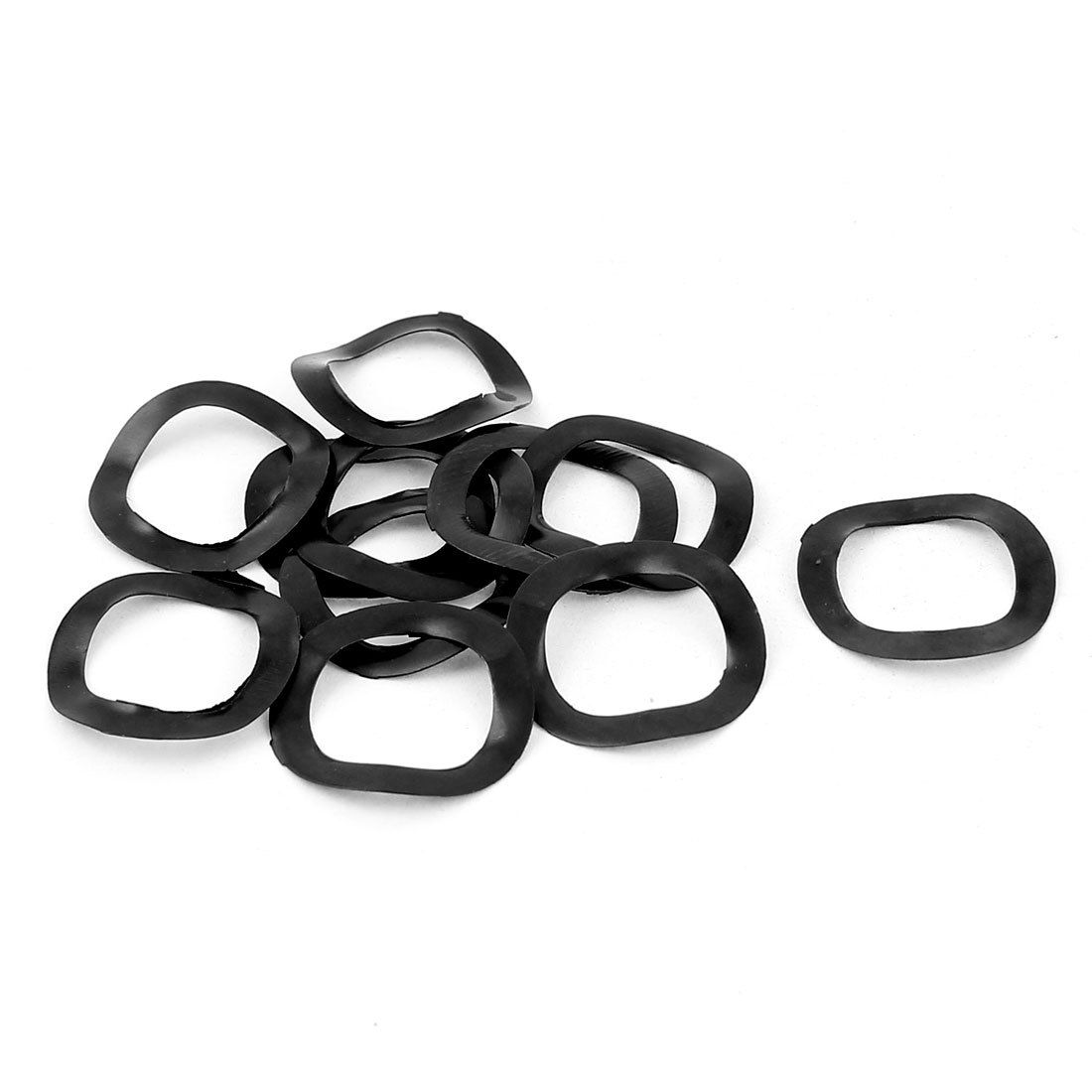 20X M4M40 Various Spring Wave Washer Stainless / Black Carbon Steel