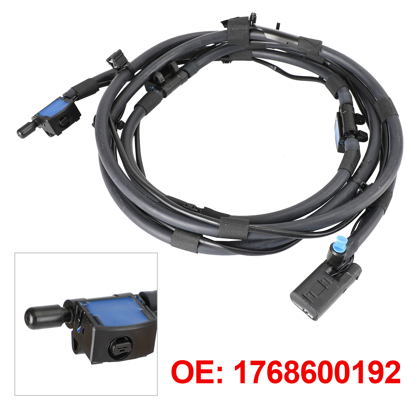 Windshield Washer Nozzle Assembly Heated 1768600192 for Mercedes