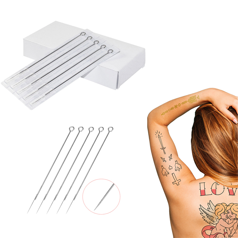 50Pcs Premium Tattoo Needles for DIY Hand Poke Stick