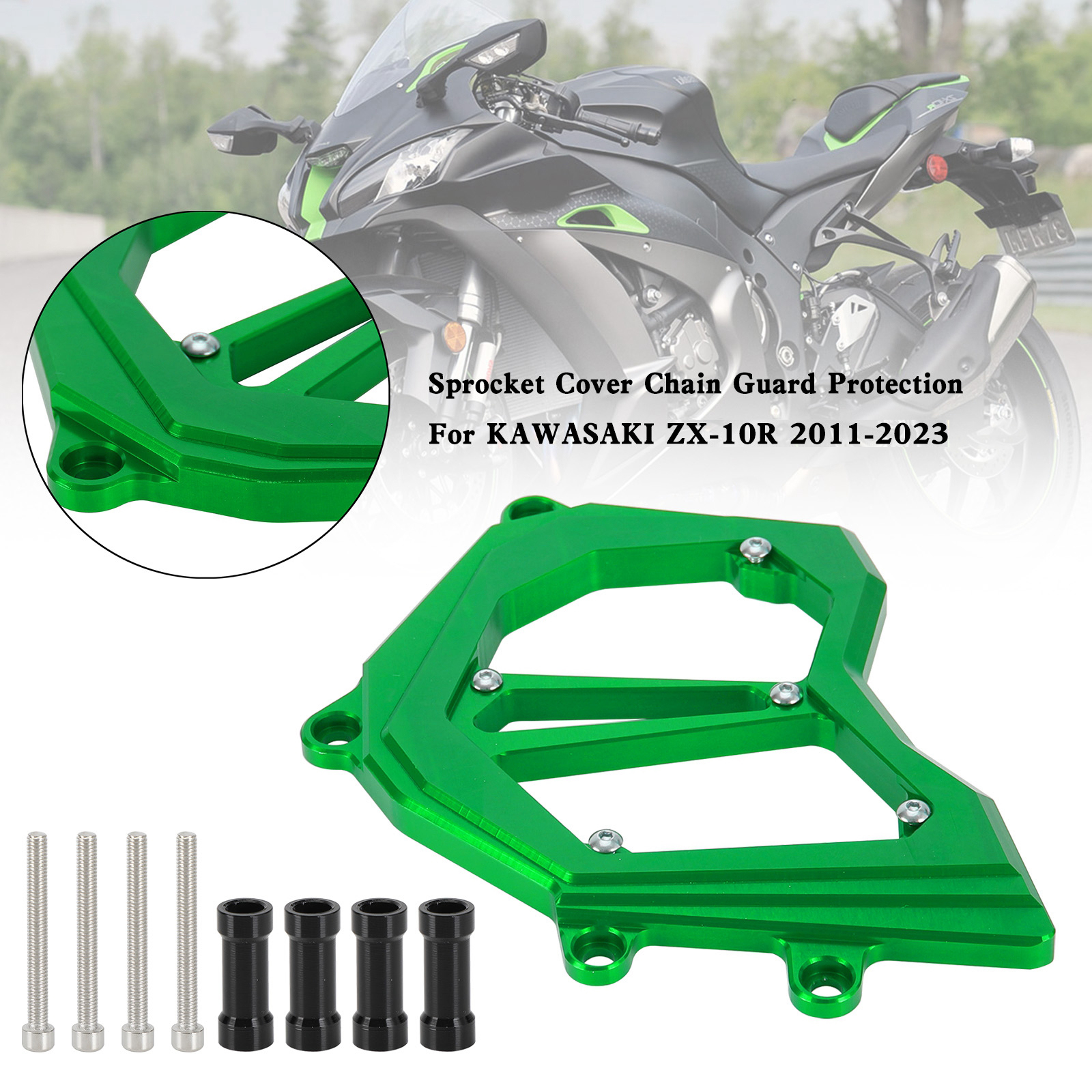 S2 Concept Chain guard Kawasaki ZX10R 2008-10 ｜ W13K4814