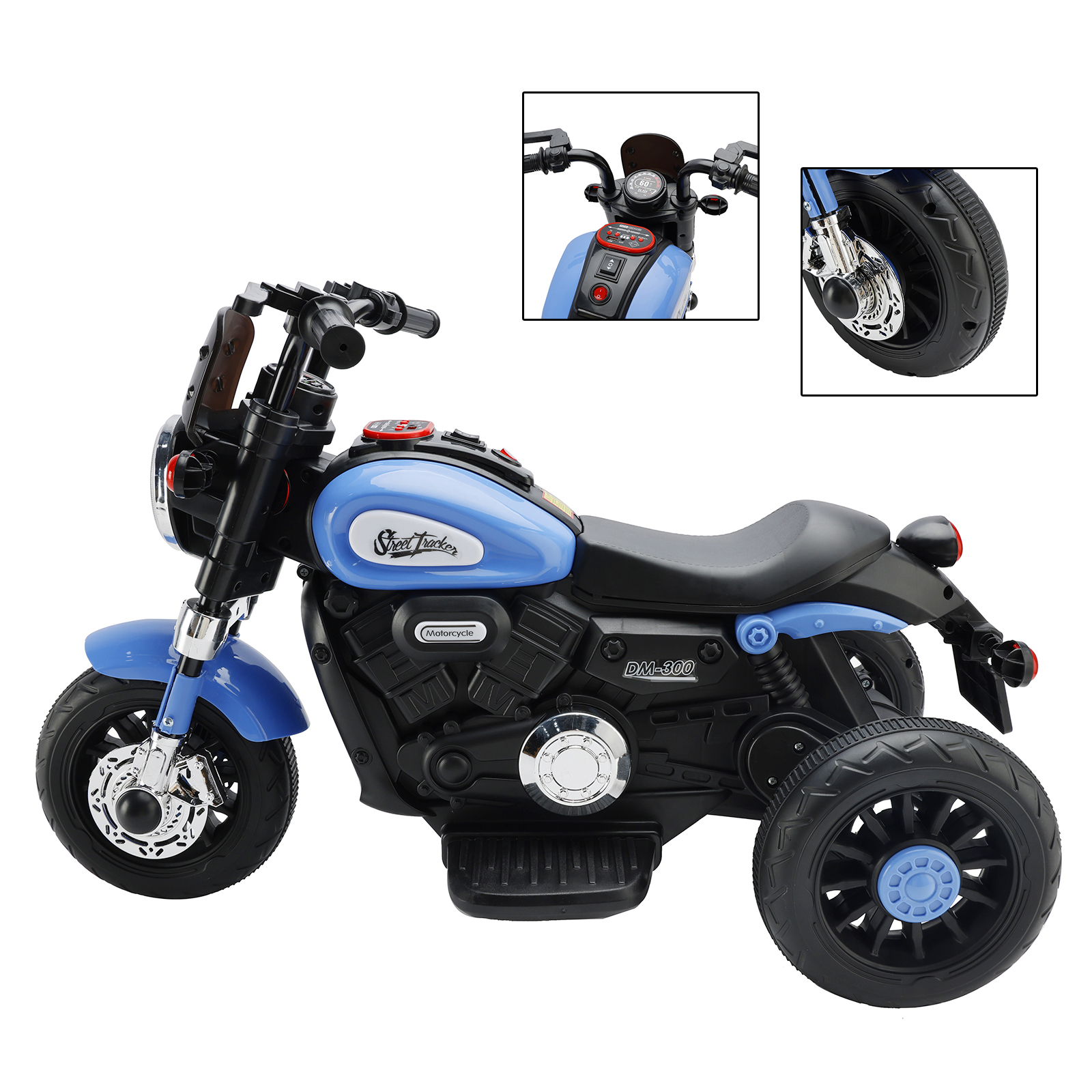 3 Wheel Kids Ride On Motorcycle