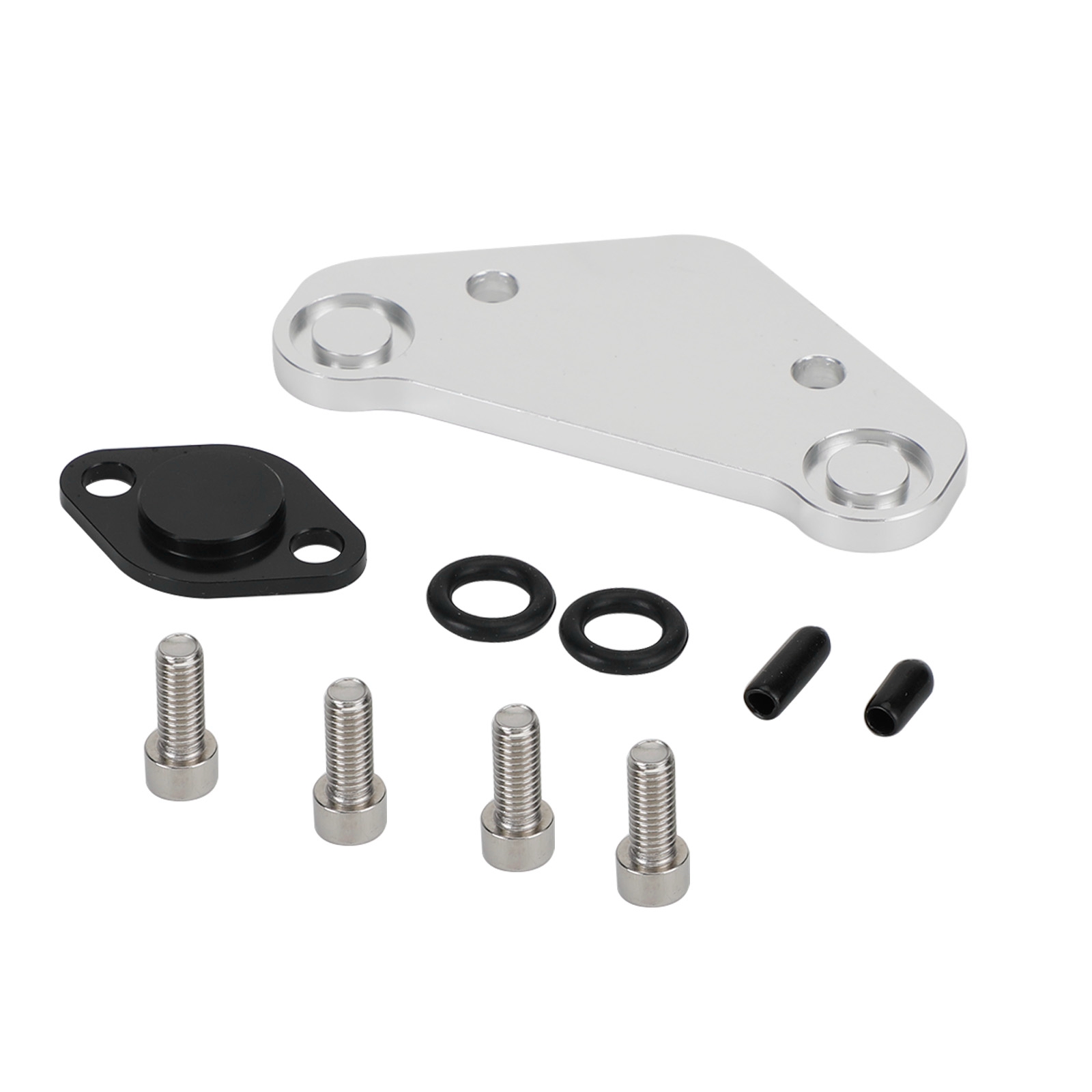 バイオレゾナンス レヨコンプ用　クロスディテクタ・カバー　D Crank Case Oil Plate Cover Cap drain For Kawasaki 650sx SX X2 TS
