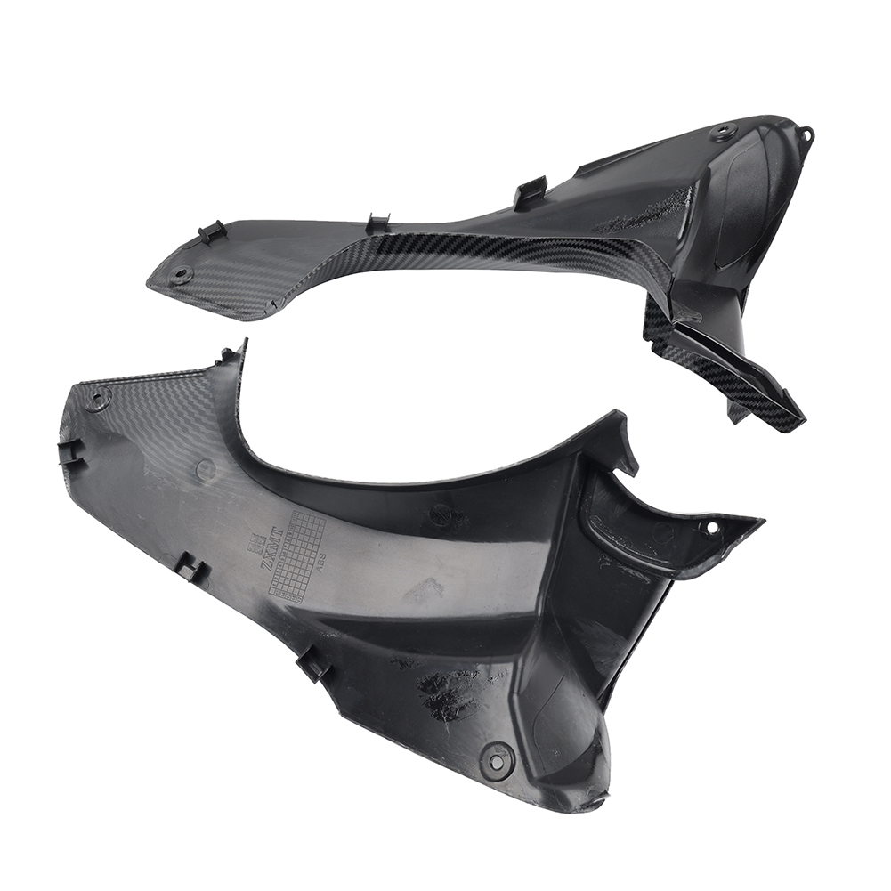 2x Carbon Look Air Intake Cover Carbon Fiber For Kawasaki Ninja ZX