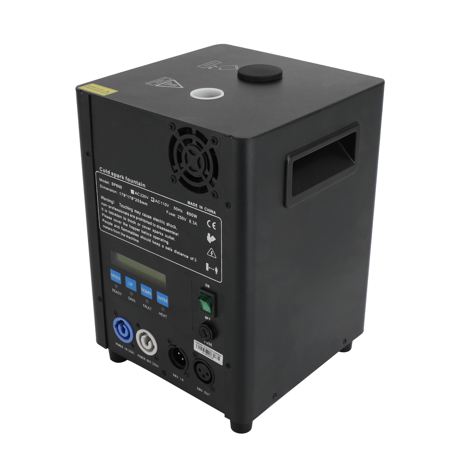 E*J様 Moonshine Spark ダウンヒル フリーライド デッキ 600W Cold Spark Machine Firework Machine Stage Effect DMX Party
