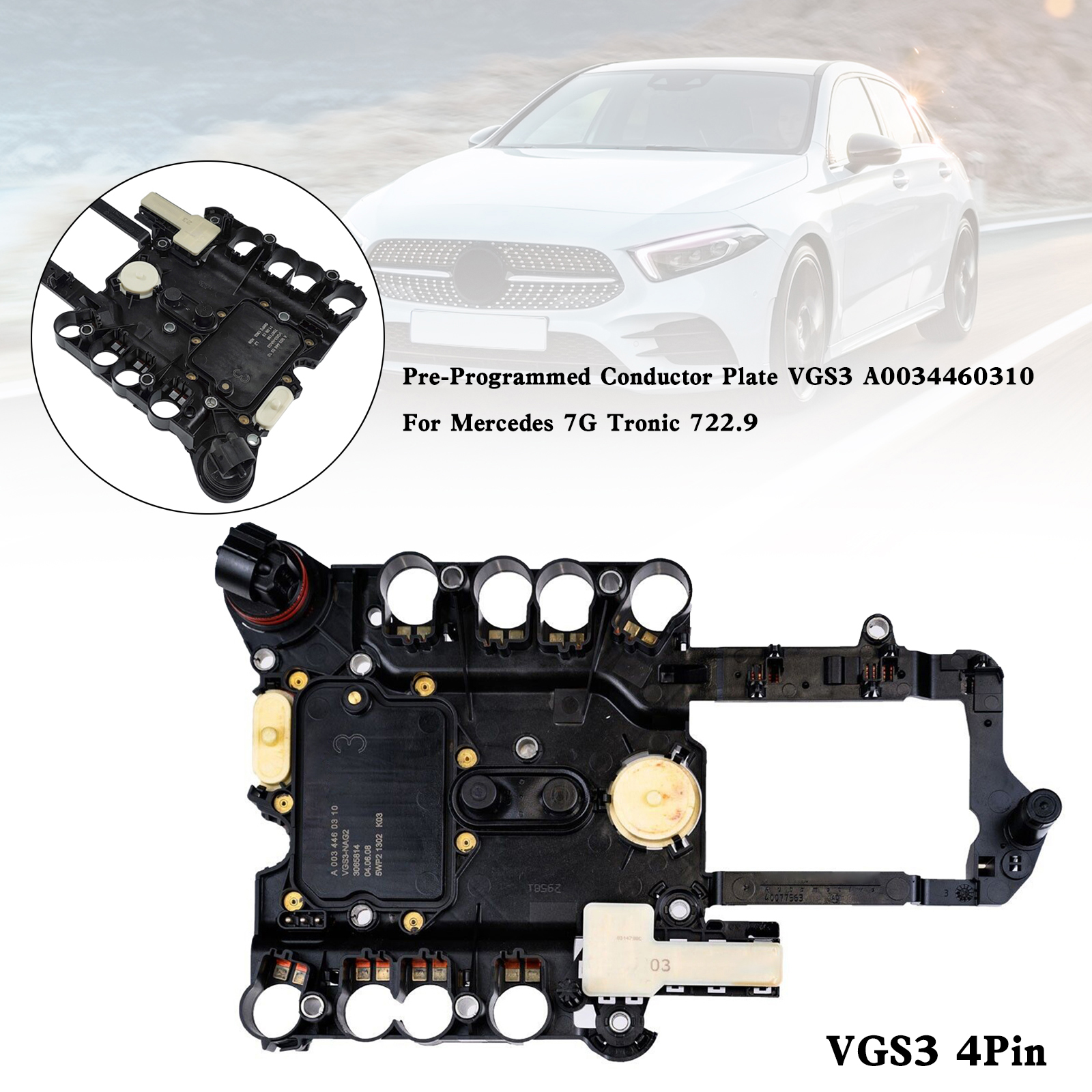 mercedes Pre-Programmed Conductor Plate VGS3 A0034460310 For Mercedes 7G