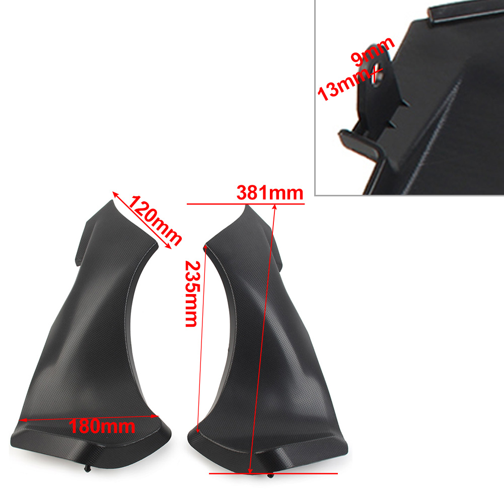 Air Intake Tube Duct Cover Fairing For Kawasaki Ninja ZX6R ZX-6R