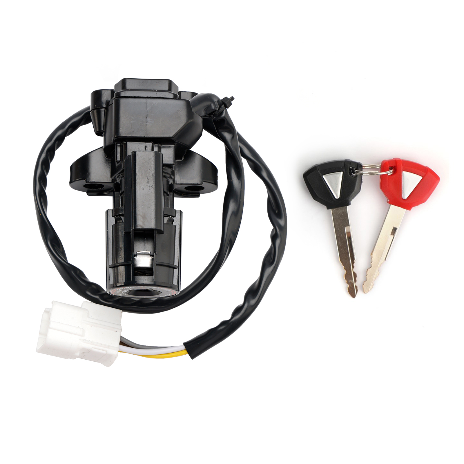 ihika 0207 Ignition Switch Keys Fit for Kawasaki ZX636 ZX6R