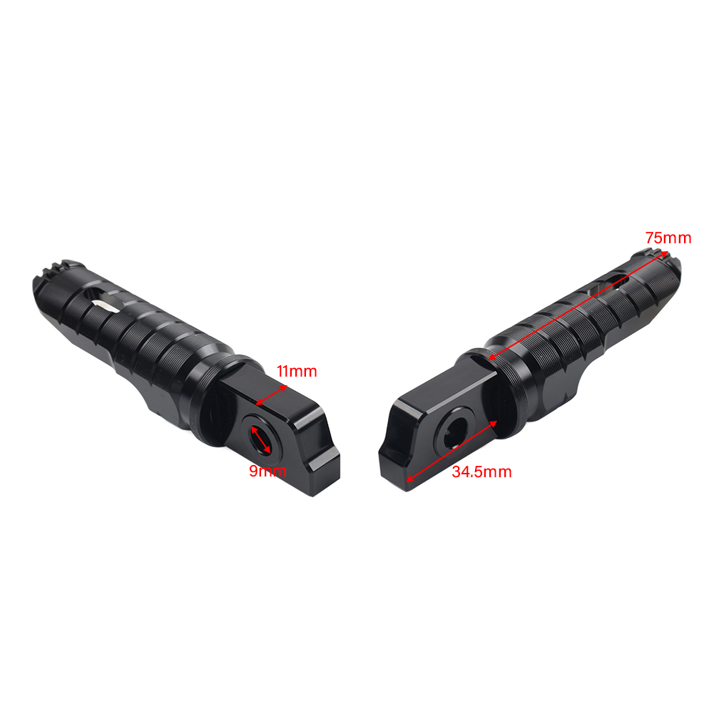 Red Front Footrests Foot Peg For Aprilia RS125 Tuono 125 GPR 125