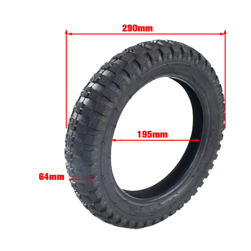12.5 X 2.50 / 2.75 Inner Tyre Tube 47cc 49cc Mini Monkey PIT Dirt
