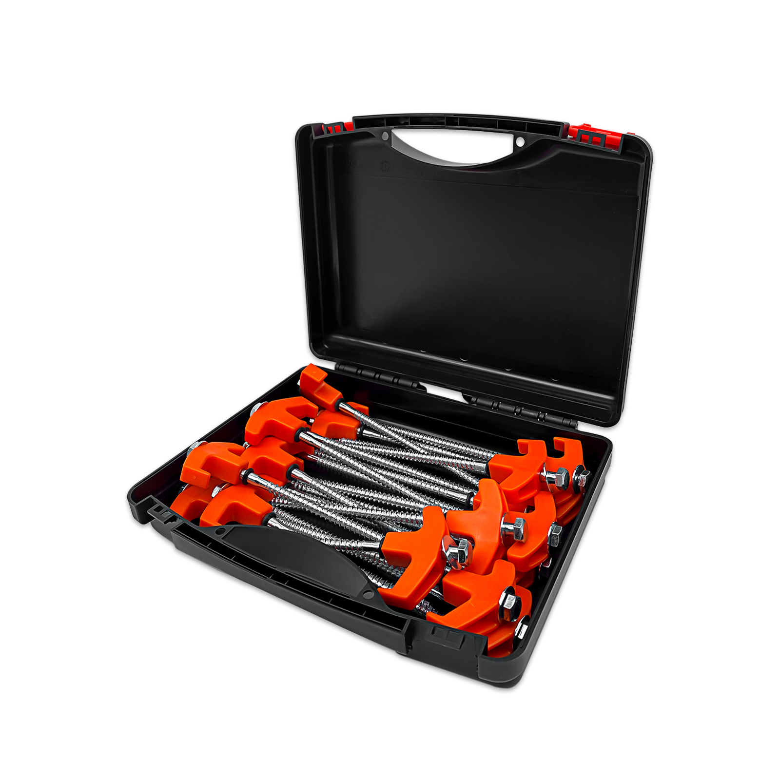 6/20/40Pc Screw In Tent Pegs Drill Top Hard Ground Camping Awning Pegs Camping Ground Sheet Anchor Hard Ground Awning Pegs