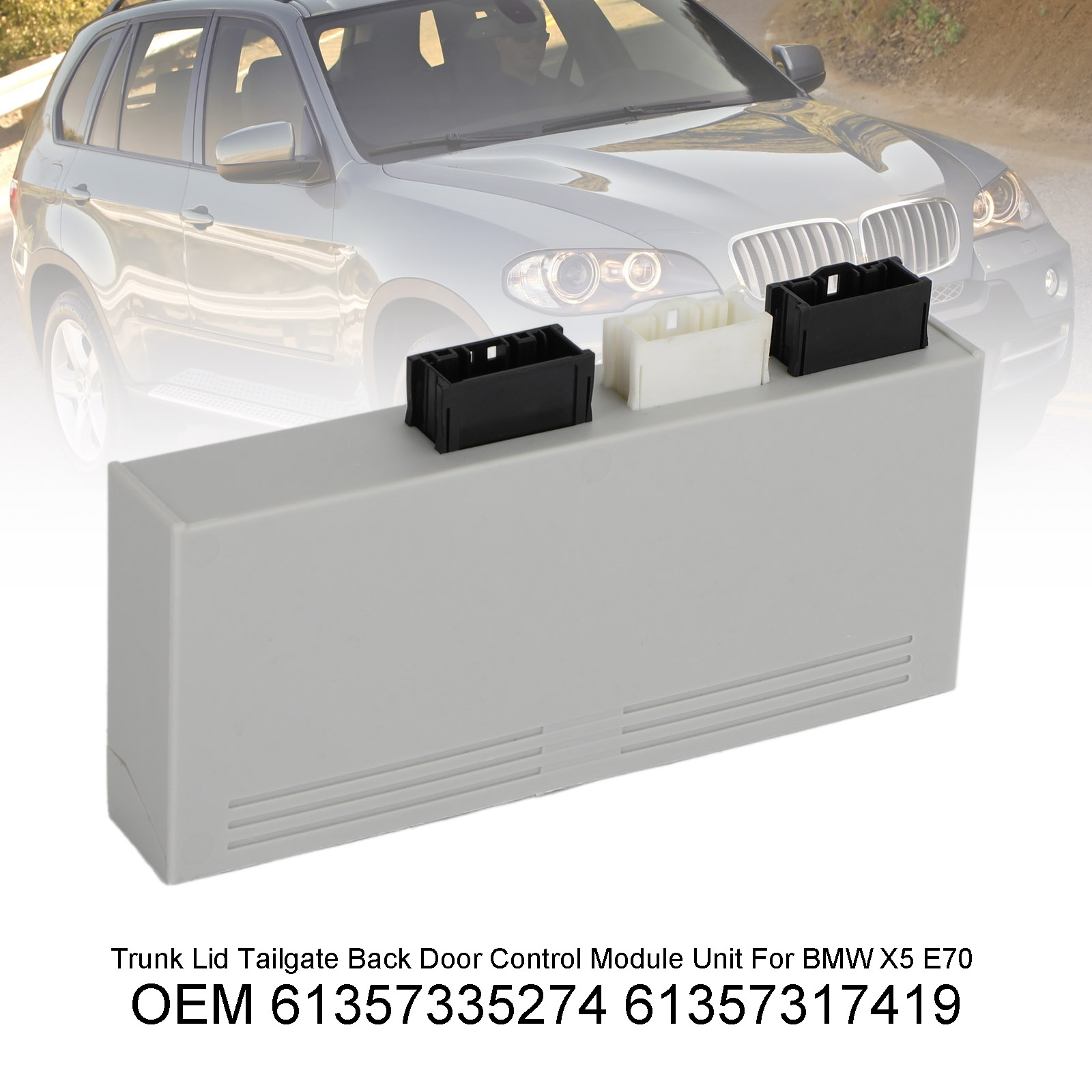Trunk Lid Tailgate Back Door Control Module Unit For BMW X5 E70