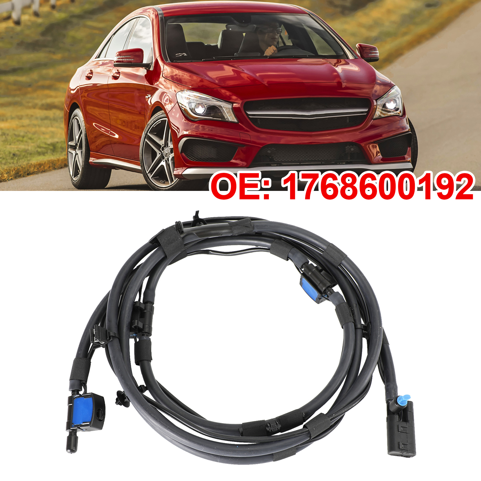 Windshield Washer Nozzle Assembly Heated 1768600192 for Mercedes