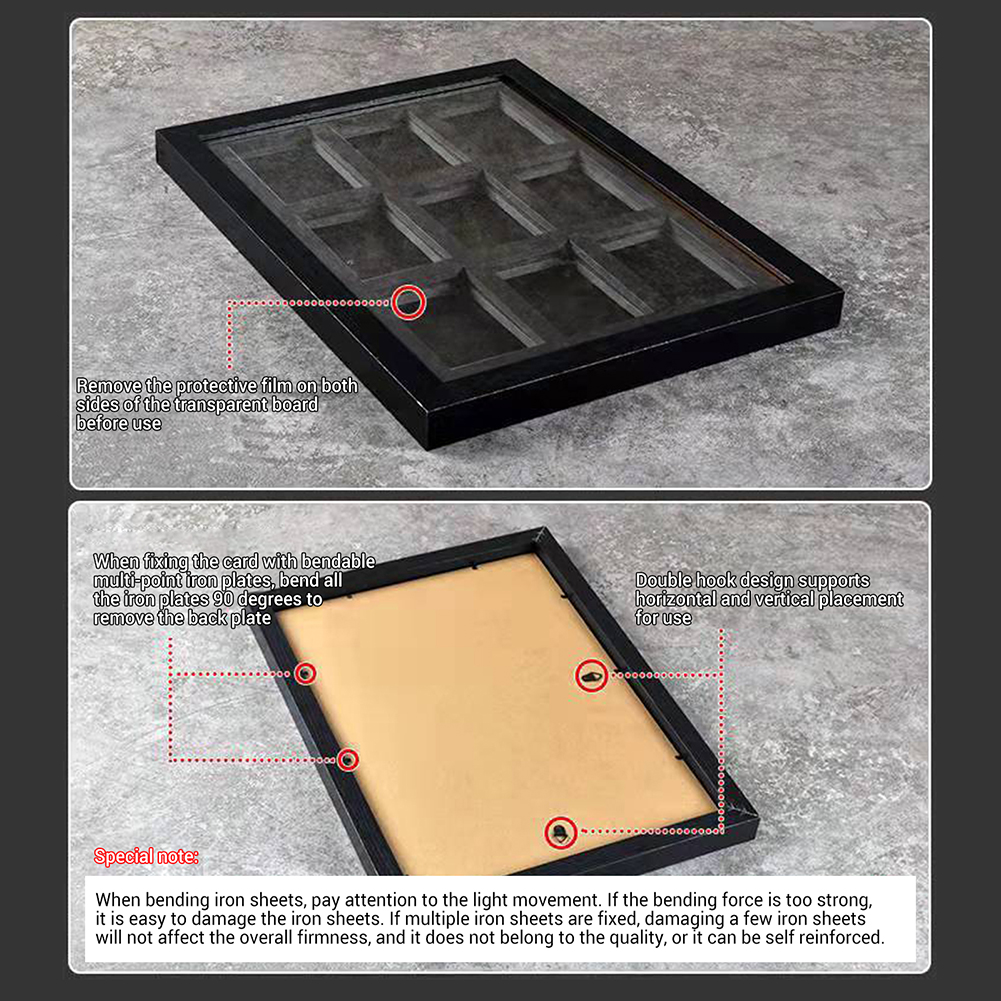 Graded Card Display Frame For PSA, CGC, TAG SlabsWall-Mount Trading Card  Case | eBay