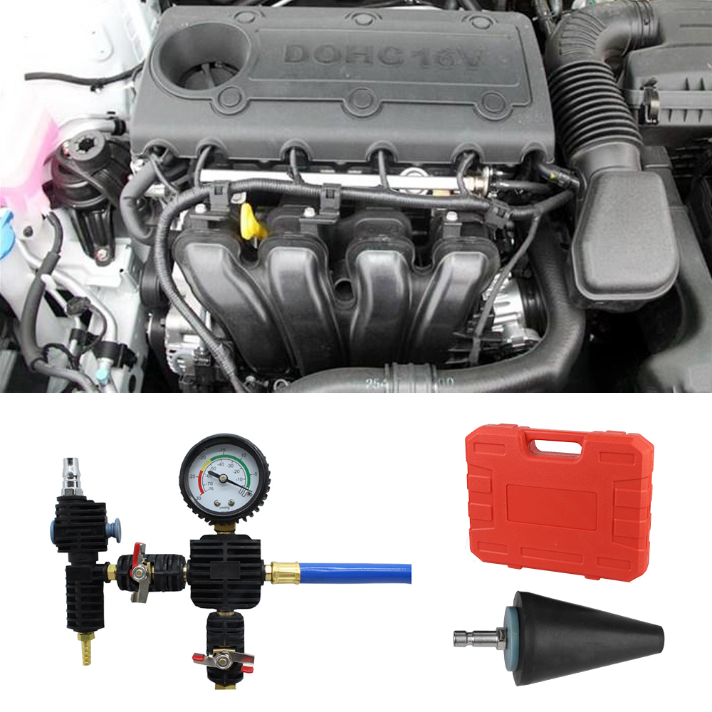 Kit completo de purga de vacío para refrigerante de coche