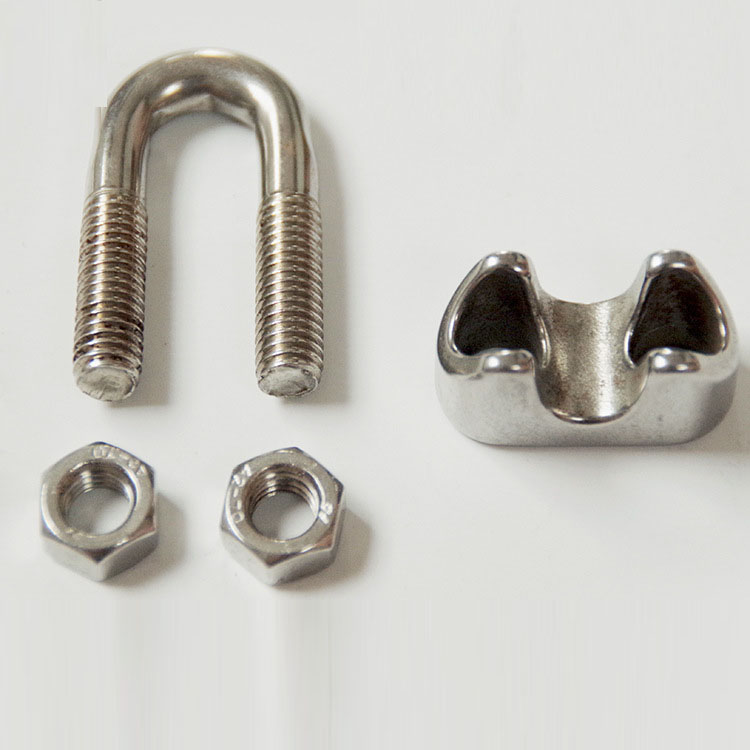 Wire Rope Grips U Bolt Cable Bulldog Clamp Stainless Steel 2 3 4 5 6 8