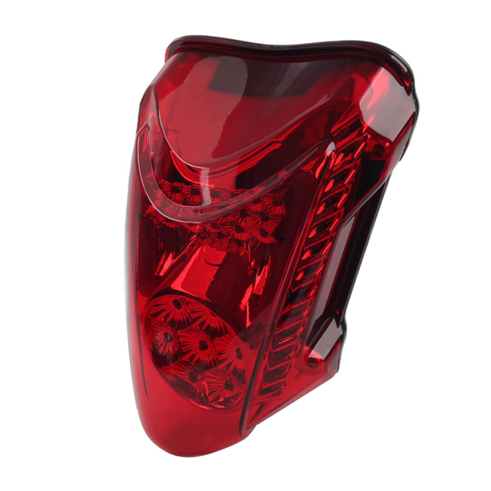 Integrated LED Tail Light With Turn Signals For Suzuki GSXR 1300 Hayabusa (2008-2014) – Smoke Lens - View #12