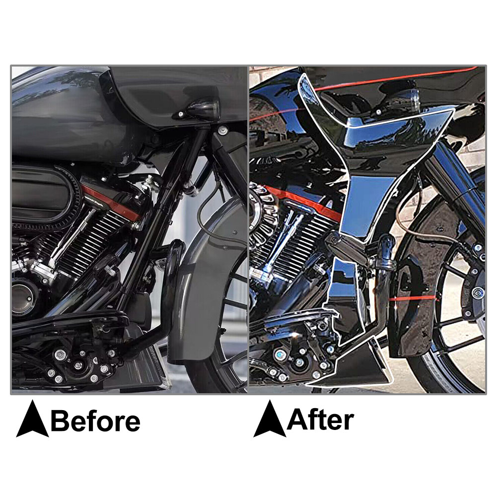 ୨୧  Fairing Spoilers Cover For Harley Touring Road Glide FLTRX Special