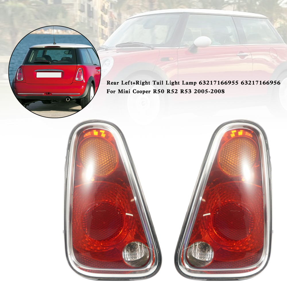 Rear L+R Tail Light Lamp 63217166955 56 For Mini Cooper R50