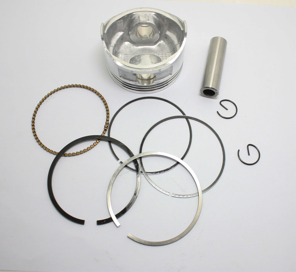 Jeu De Piston Complet YAMASCO Pour Moteur Honda GX100, EB2000, EU2000 - 56mm Avec Bagues Et Goupille - 3
