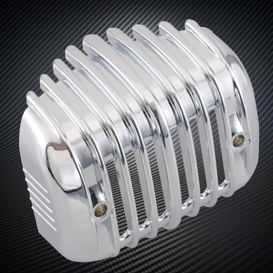 Chrome Voltage Regulator Cover Trim Accent For Harley Heritage Softail