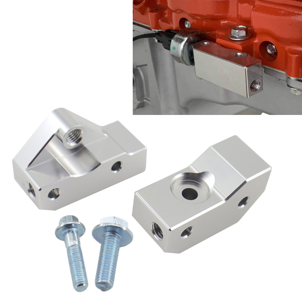 Knock Sensor Relocation Bracket Kit For GM Gen III LS V8 Engine 97