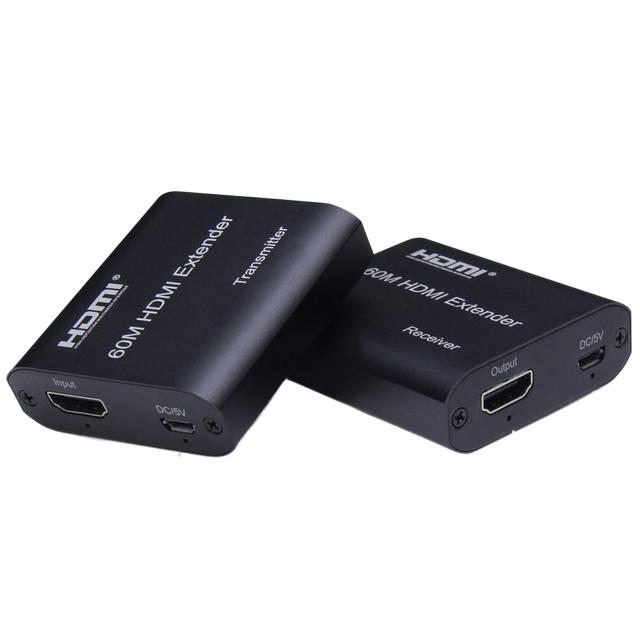 Extender HDMI RJ45 4K Extender HDMI cat5 60M 120M Kit audio de extender HDMI prin ethernet cat6/5e pentru PS4 TV PC laptop HDTV_voghion.com