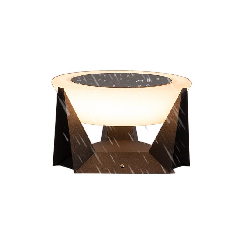 Modern Solarkolonn Scheinwerfer Outdoor Rasenluuchten Waasserdicht IP65 LED Villa Gaart Landschaft Stroosseluucht Gaart Dekoratioun_voghion.com