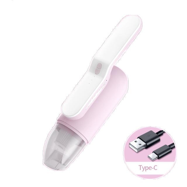 13000pa Vacuum Cleaner For Car Mini USB Charging Cyclone Suction Cleaners Portable Handheld Home Desk Wireless_voghion.com