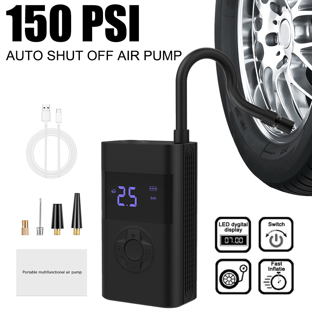 Title 13, Car Electrical Air Pump Wireless Tire Inflatabl...