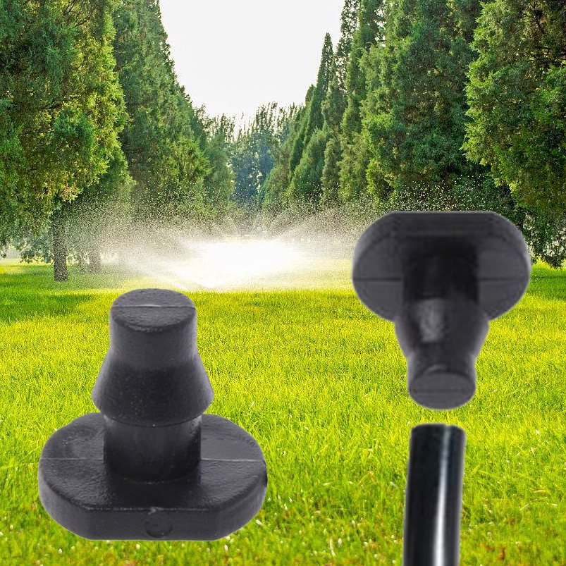 New Garden Lawn Watering Micro Irrigation 4mm PE Pipe Hose Plug End ...