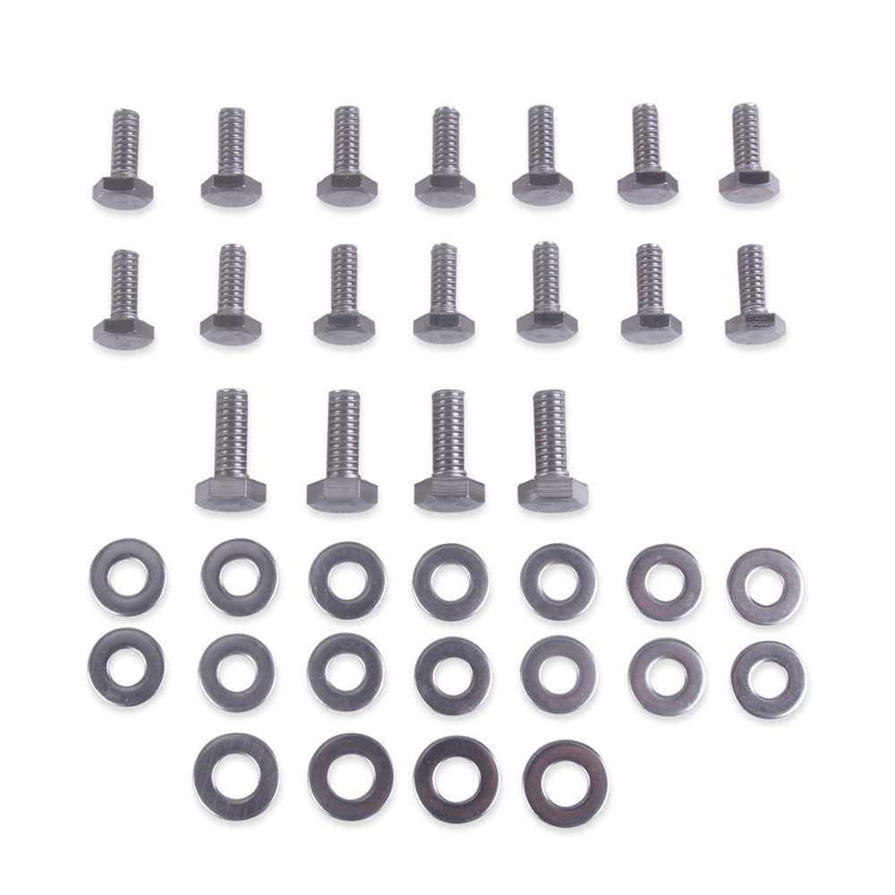 SMALL BLOCK FIT CHEVY SBC STAINLESS STEEL ENGINE BOLT KIT SET 283 305 327 SB eBay
