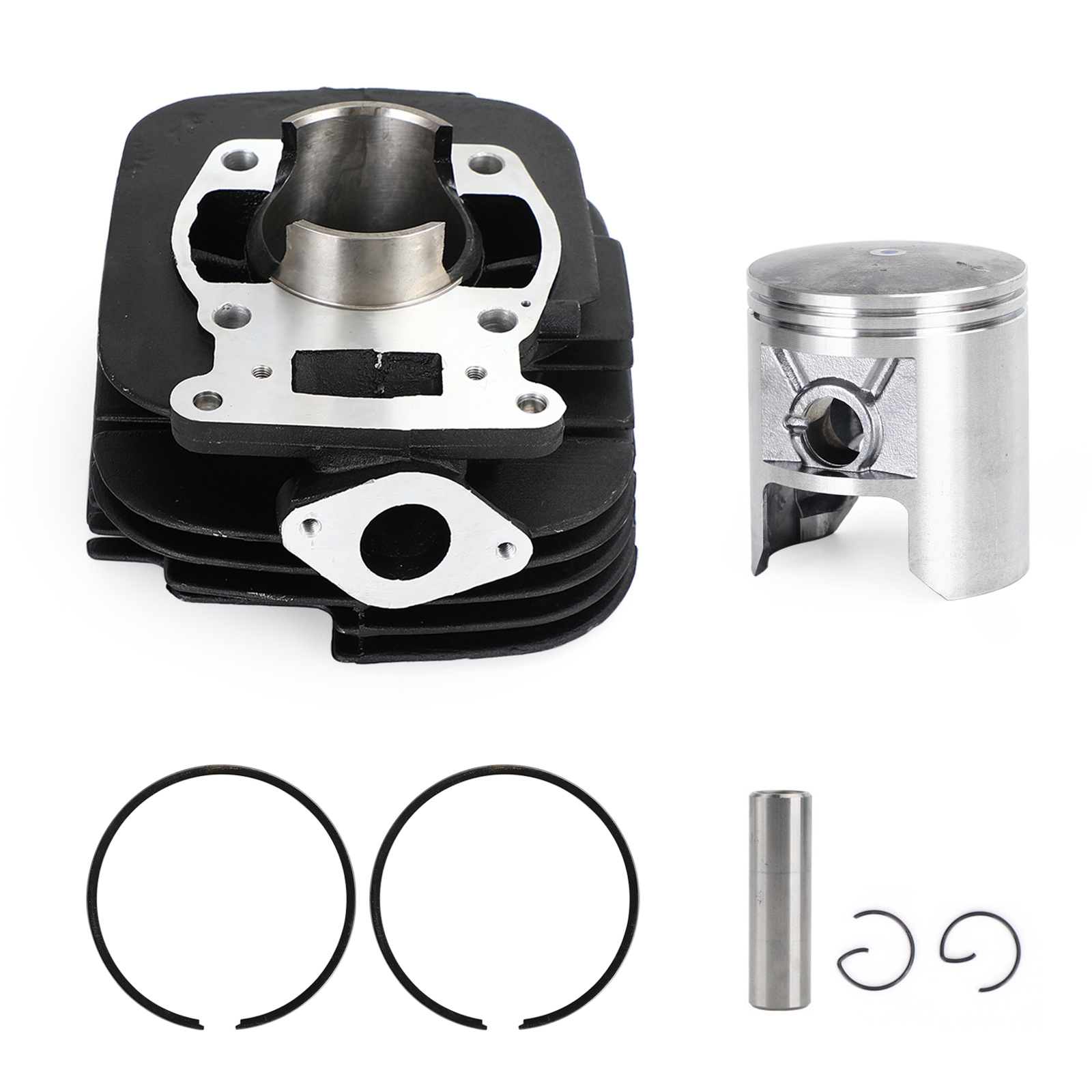 Cylinder Jug Piston Ring Kit 64mm For Suzuki TS 185 Sierra