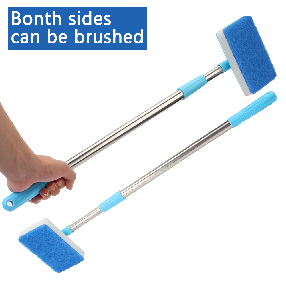 Title 2, Double-Sided Sponge Cleaning Brush Aquarium Fis...