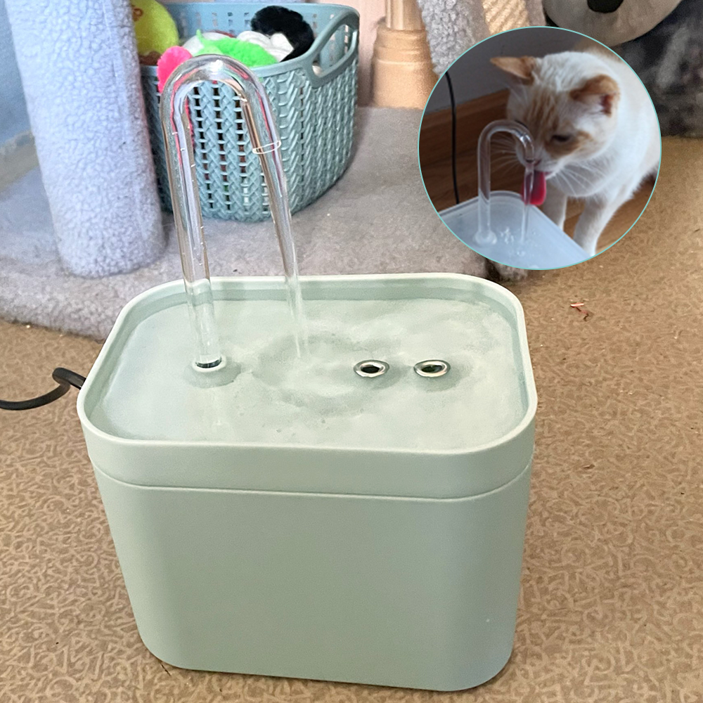 Title 18, Auto Filter Mute USB Electric Cat Drinker Bowl ...