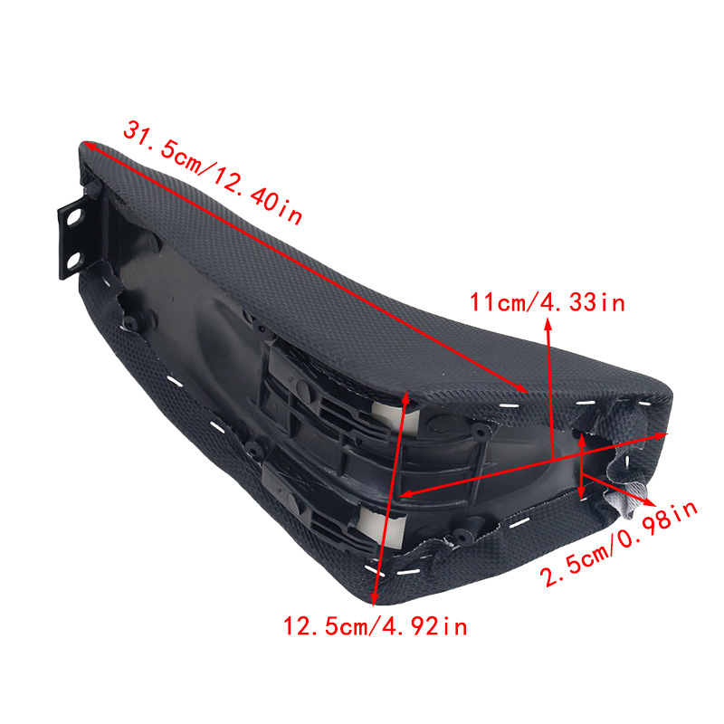 Impact resistant dirt bike cushion