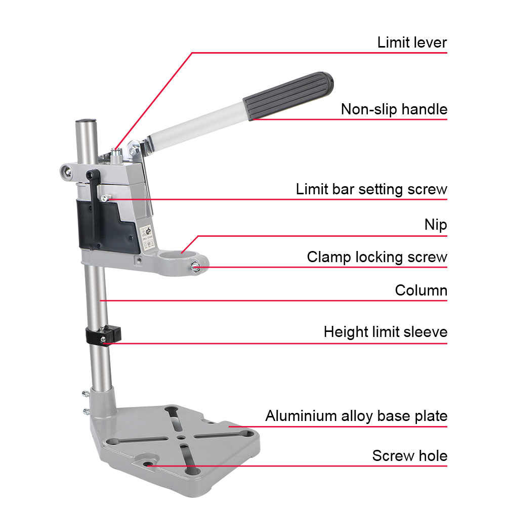 Title 5, Electric Drill Bracket Base Frame For Woodwork ...