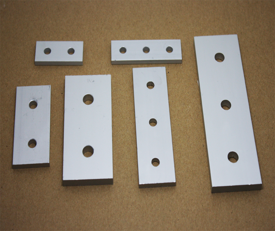 Aluminum Tslot Connector 2020 Profile 3 Hole Joint Flat 60x18x4mm