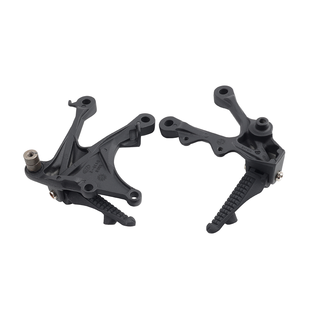 Front Driver Footpeg Footrest Bracket Kit For Kawasaki Ninja ZX6R