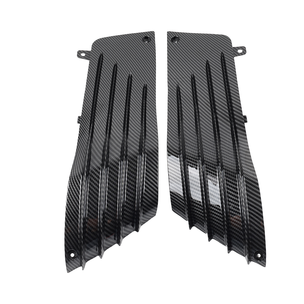 Carbon Fiber Side Engine Trim Fairing Knee Guard For Kawasaki ZX14