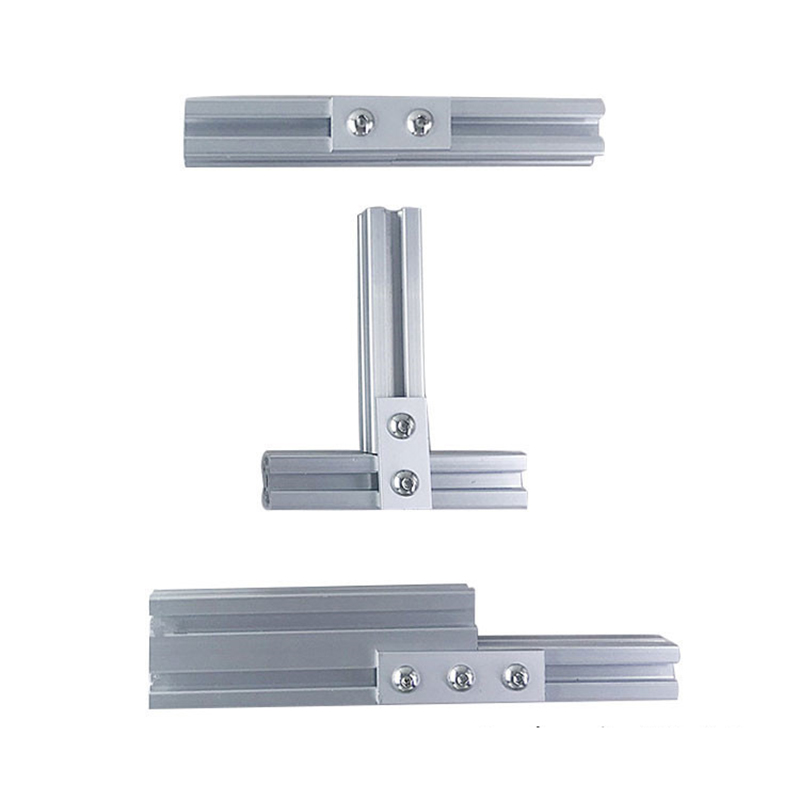 Aluminum Tslot Connector 2020 Profile 3 Hole Joint Flat 60x18x4mm Plate 8pcs eBay