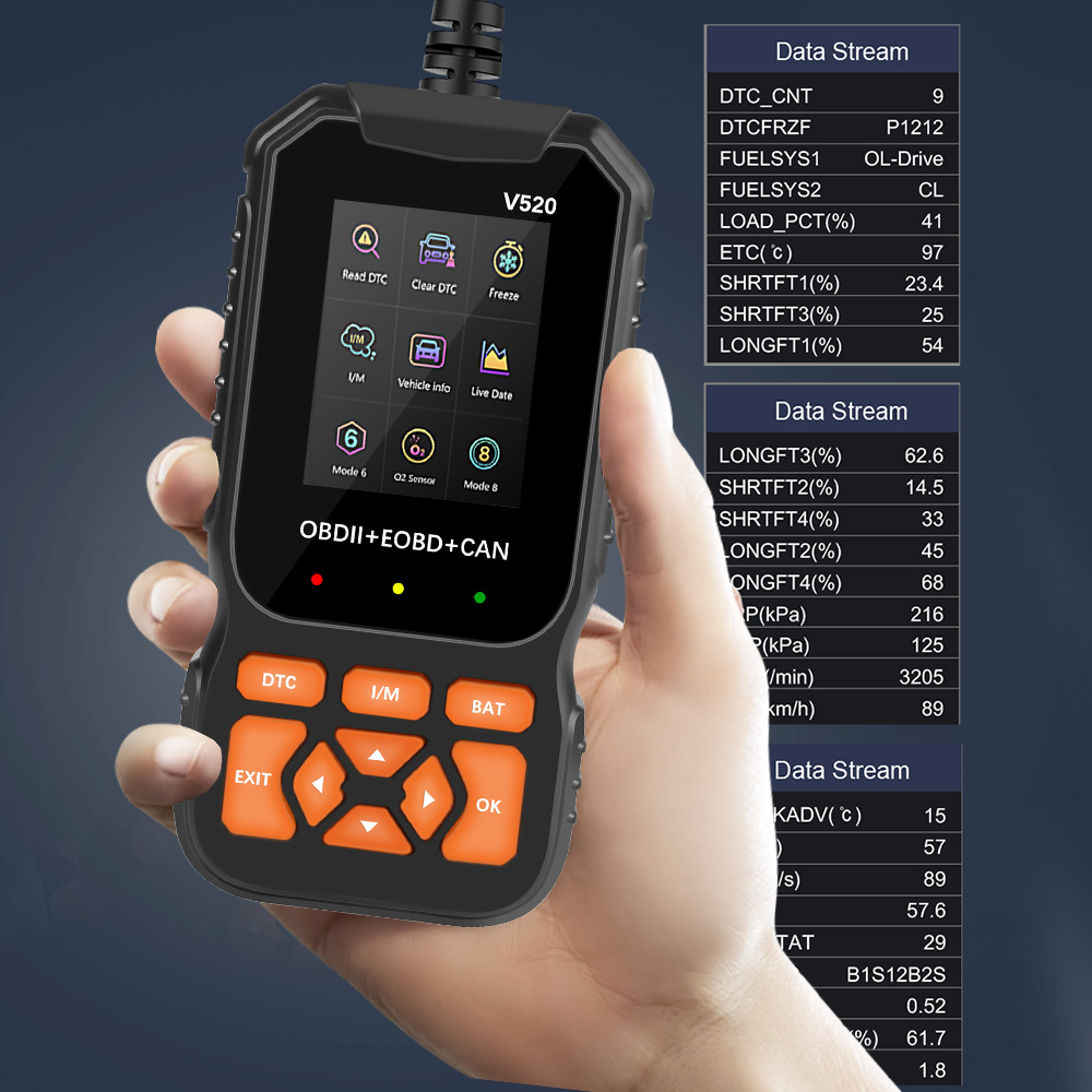 V520 Professional Car Diagnostic Tool User Manual
