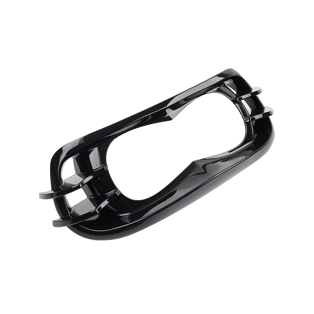 Motorcycle Unpainted Black Headlight Bezel For Harley Road Glide
