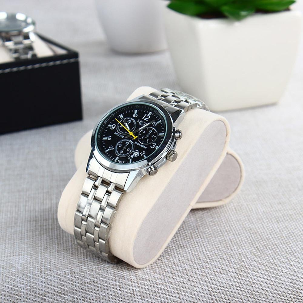 10 Grids Watch Box ,Watch Display Case Mens Watch Case With Glass Lid, Jewelry and Watch Storage Watch Organizer for Men Women