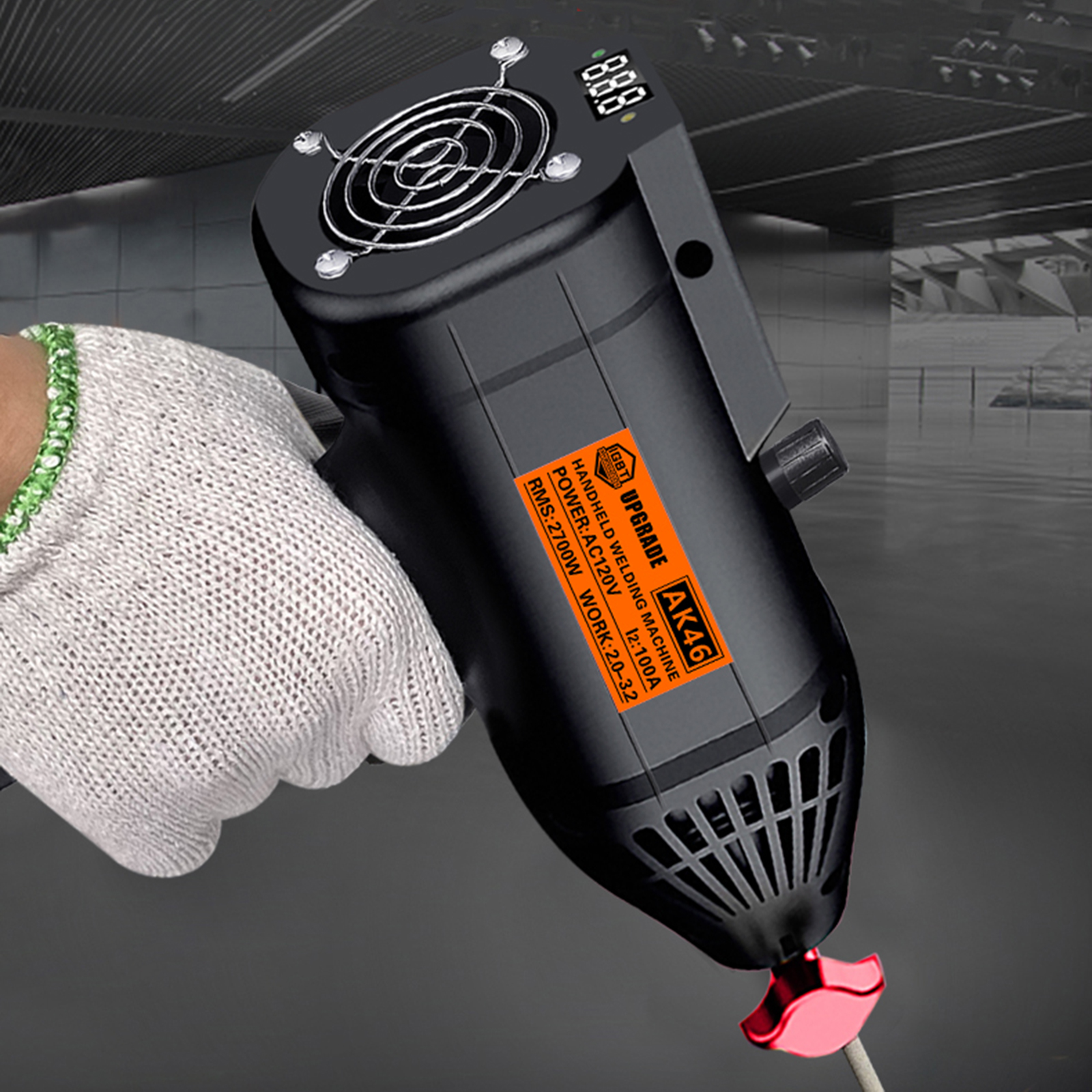 thumbnail image 2 of AZZUNO 110V Handheld ARC Welding Machine – Portable MMA/TIG Inverter Welder – Light Duty, 3.5 Lbs 2 of 5