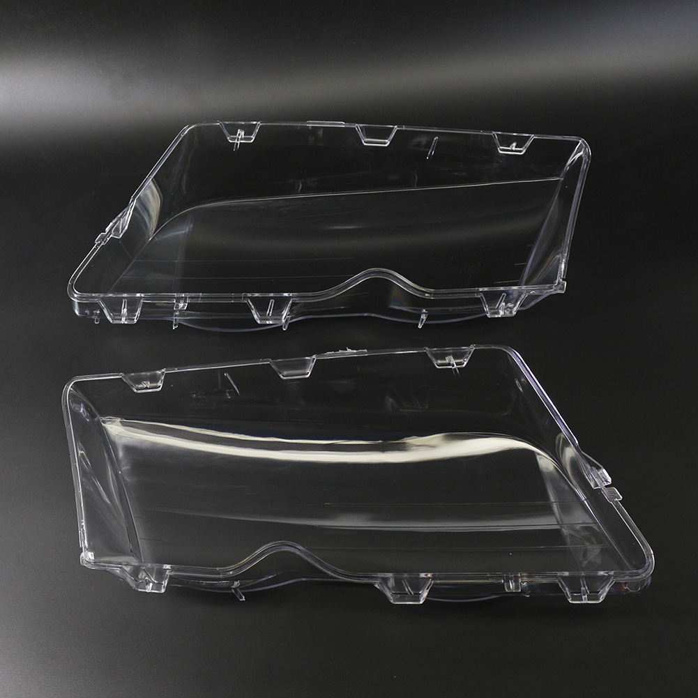 TFixol1 Pair Left Right Headlight Headlamp Clear Lens Cover Replacement For Bmw E46 3 Series 1998 2001 4 Door