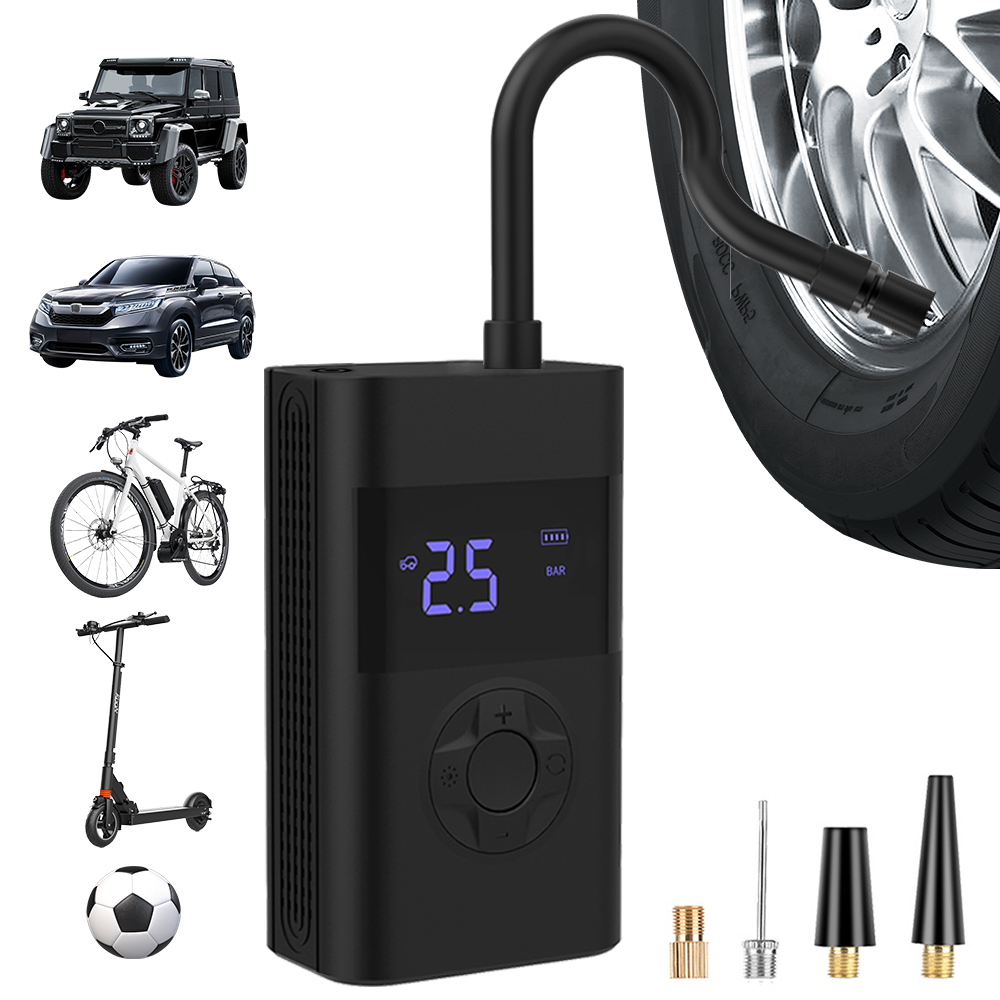 Nombre 15, Für Auto Montiert Motorrad Fahrrad Ball Auto Inflator Luft Kompressor Auto Elektrische Luftpumpe Drahtlose Reifen Aufblasbare Pu