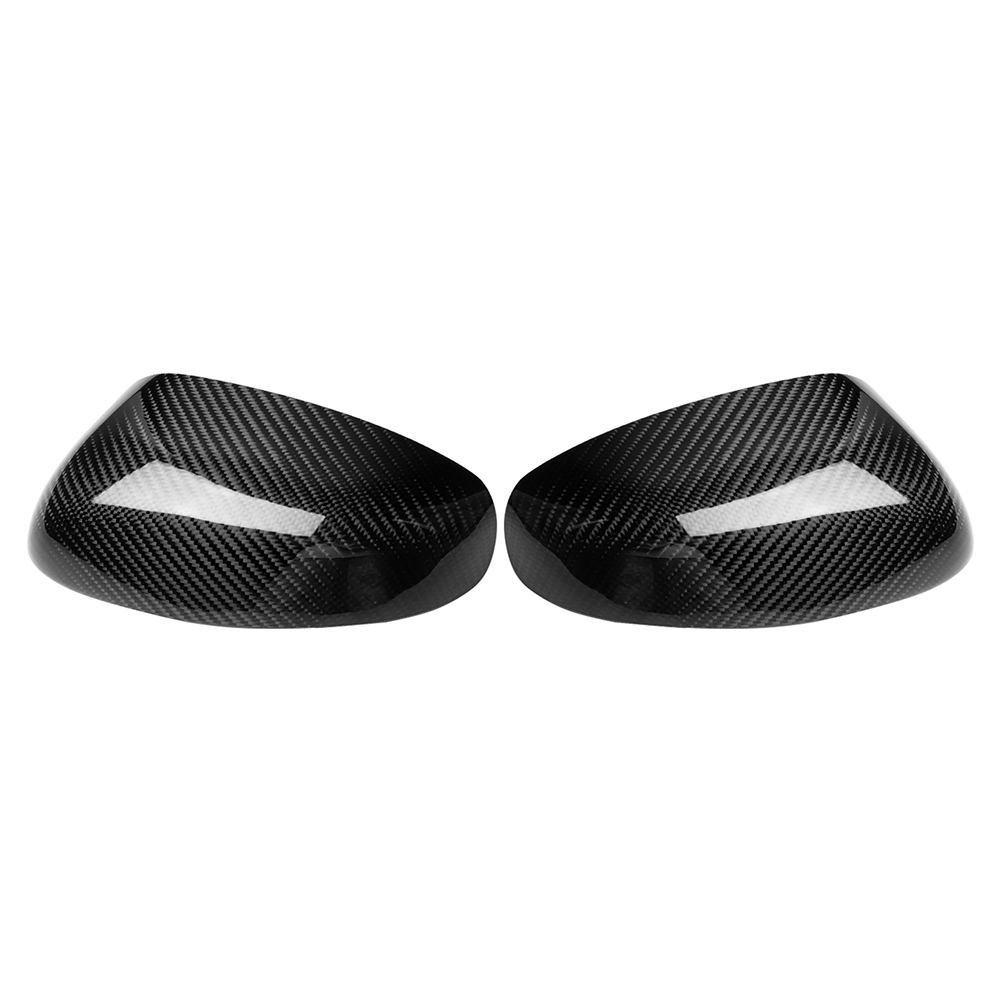 Carbon Fiber Rearview Door Mirror Cover Side Wing Mirror Cap For