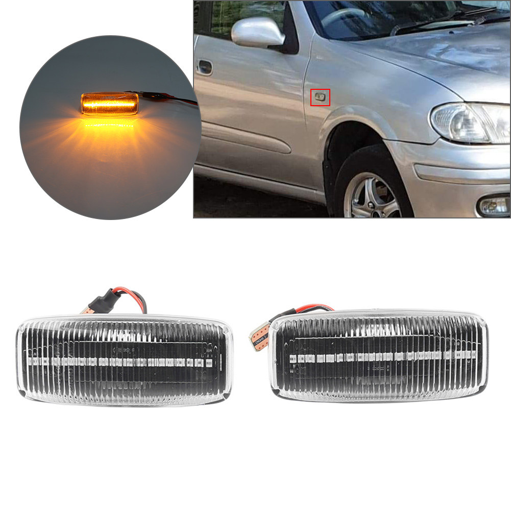 Fender Side Marker Turn Signal lights For Nissan Sylphy Bluebird