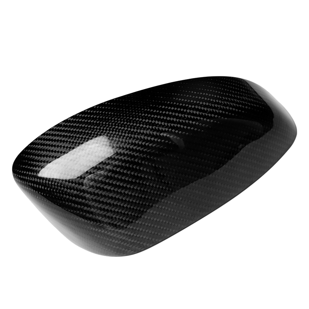 Carbon Fiber Rearview Door Mirror Cover Side Wing Mirror Cap For